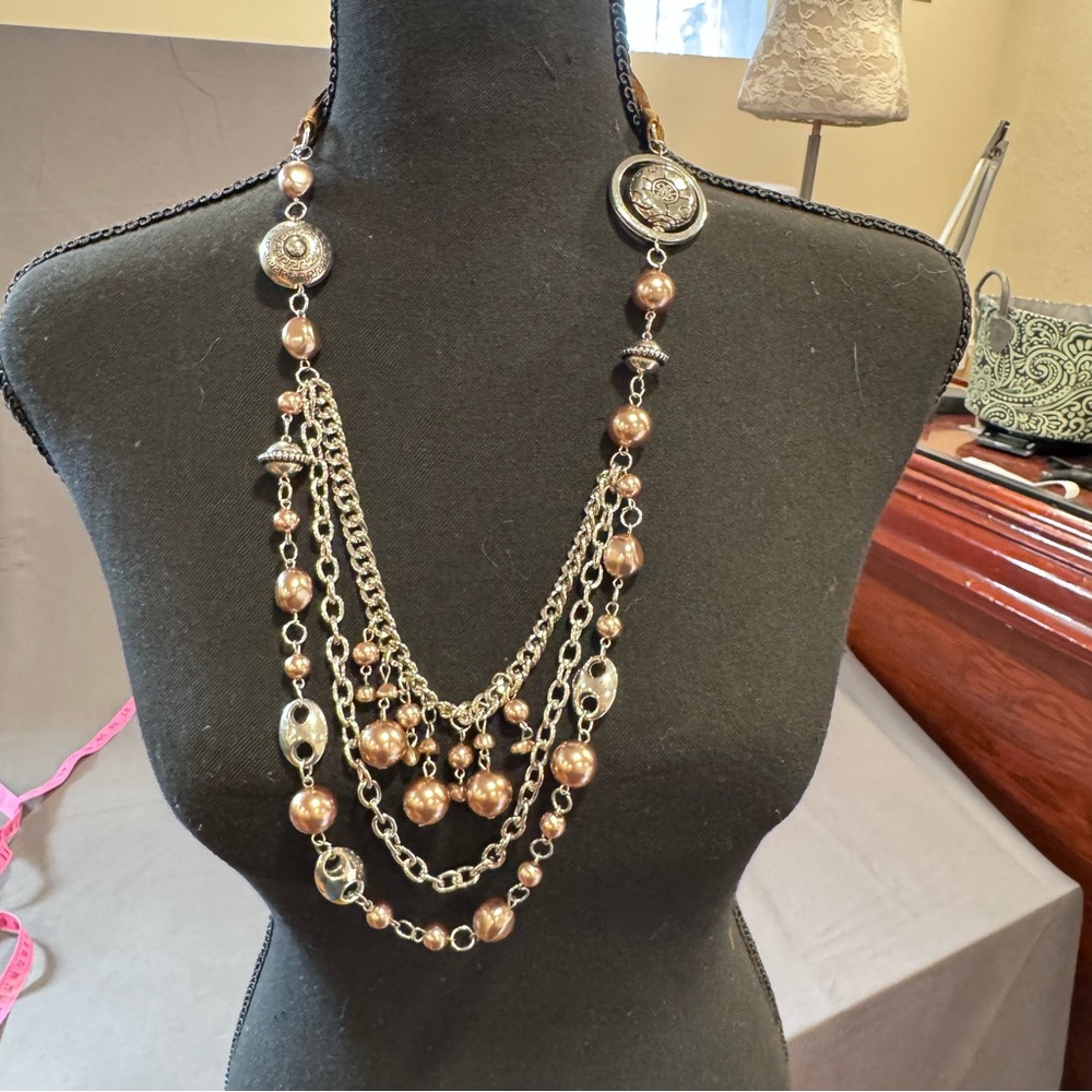 Paparazzi All The Trimmings Multi Strand Necklace